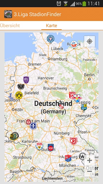 3.Liga - StadionFinder截图2