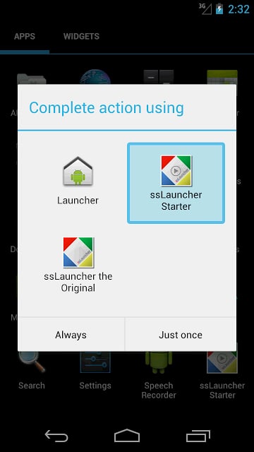 ssLauncher Starter截图2