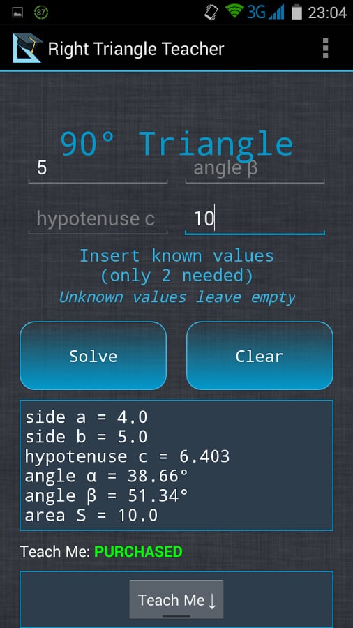 Right Triangle: Teach Me截图1