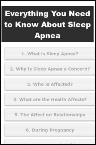 Sleep Apnea Guide截图2