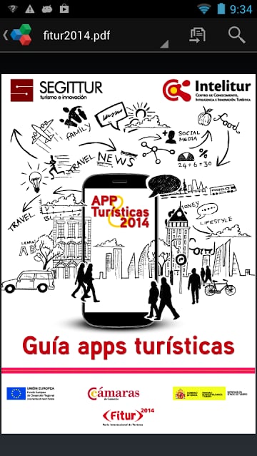 Gu&iacute;a apps tur&iacute;sticas. 2014截图4