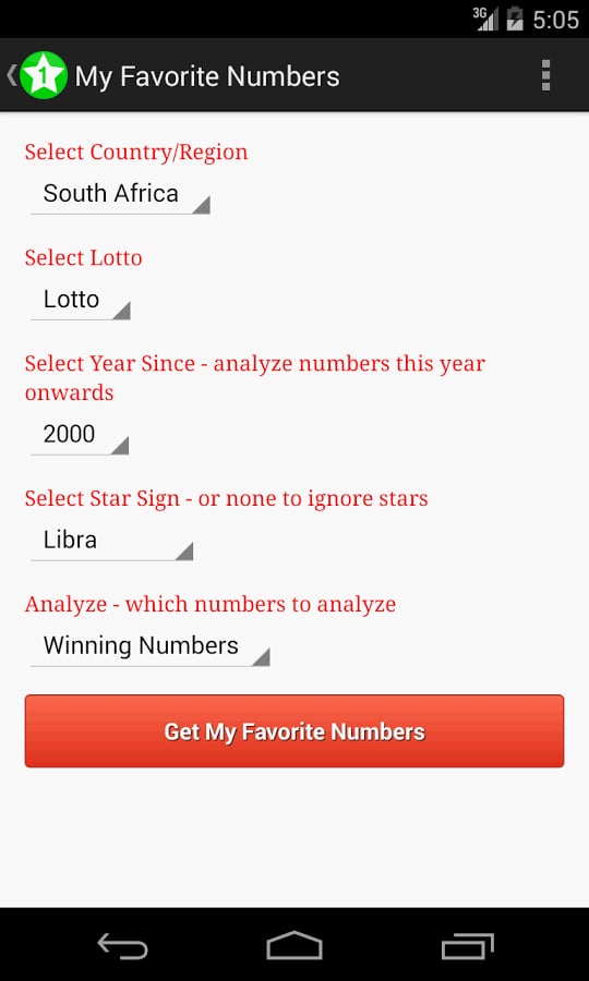 South Africa Lotto Analy...截图3