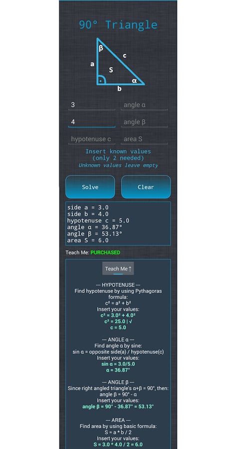 Right Triangle: Teach Me截图2