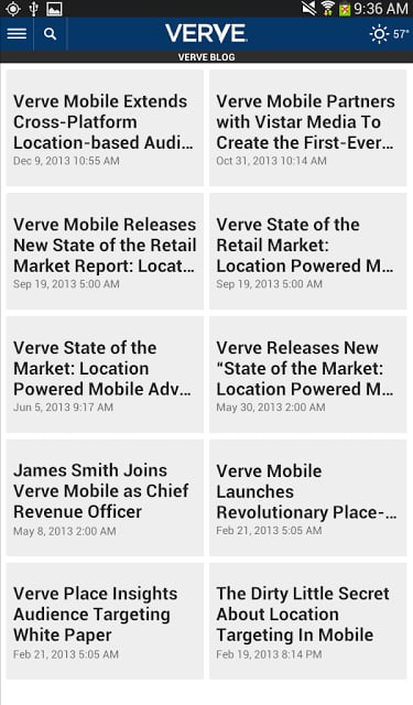 Verve Ad News截图1