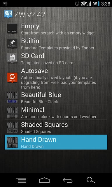 Hand Drawn - Zooper Widget Pro截图1