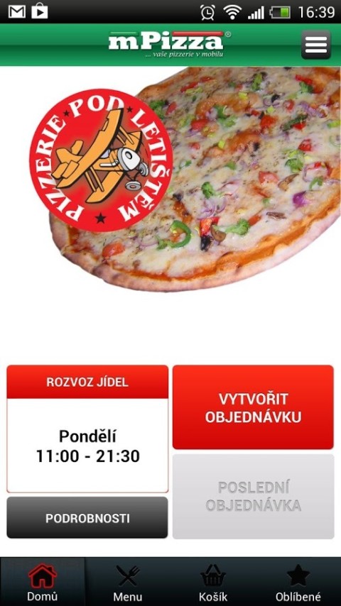 Pizzerie pod letištěm Chrudim截图1