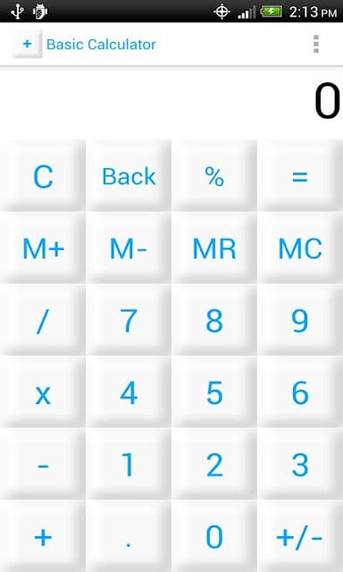 基本的计算器免费 Basic Calculator Free截图1