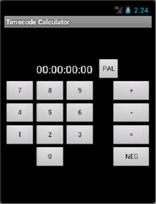 Timecode Calculator截图1