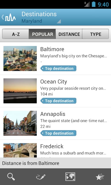 Maryland Guide by Triposo截图5