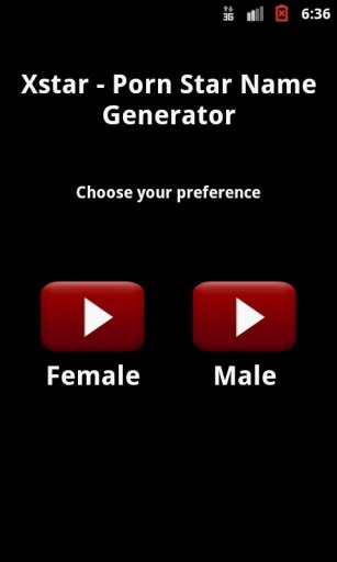 XStar Porn Star Name Generator截图1