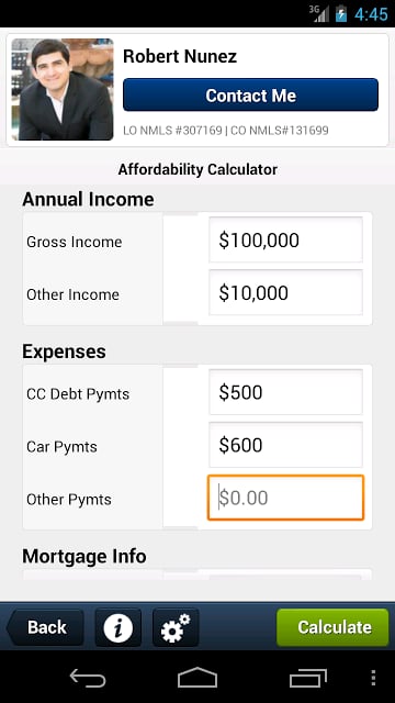 Mortgage Calculator by Robert截图4