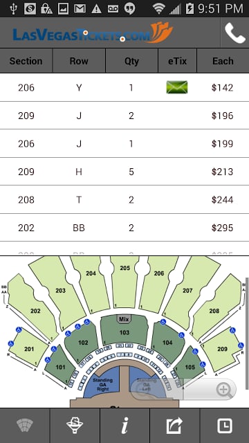 Las Vegas Tickets.com截图1