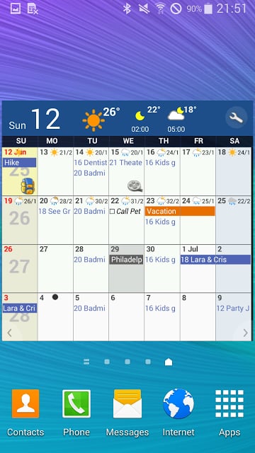 Personal Calendar Free截图4