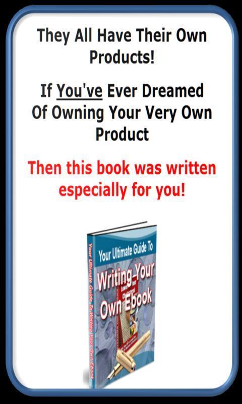 Write Your Own Ebook截图3