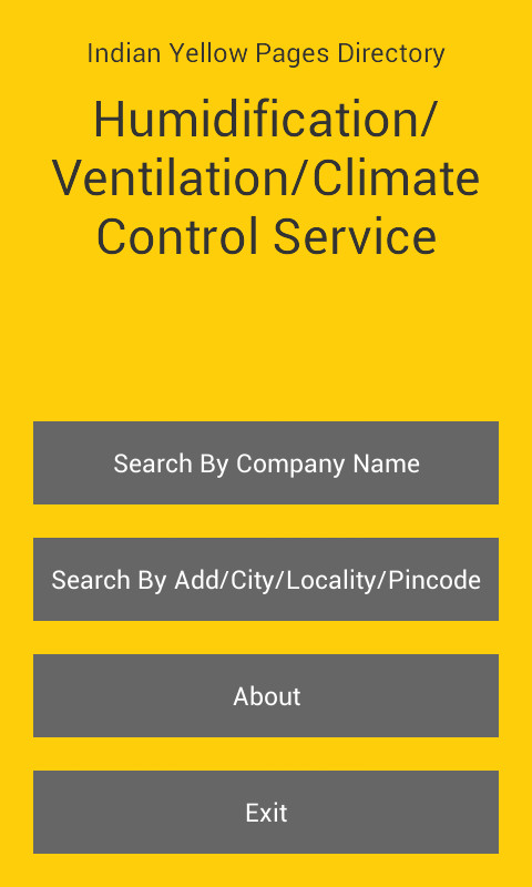 Humidification/Ventilation/Climate Control Service截图1