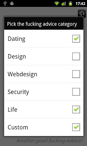 Fucking Good Advice截图3