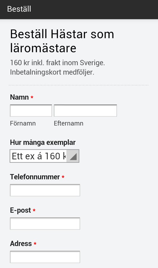 H&auml;star som l&auml;rom&auml;stare截图4