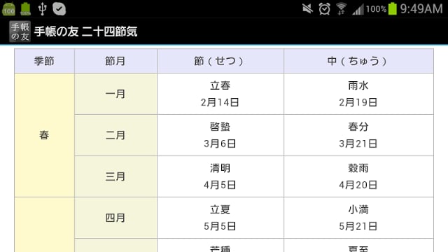 追加リフィル:　二十四节気截图2