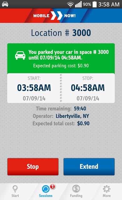 MobileNOW! Parking App for US截图1