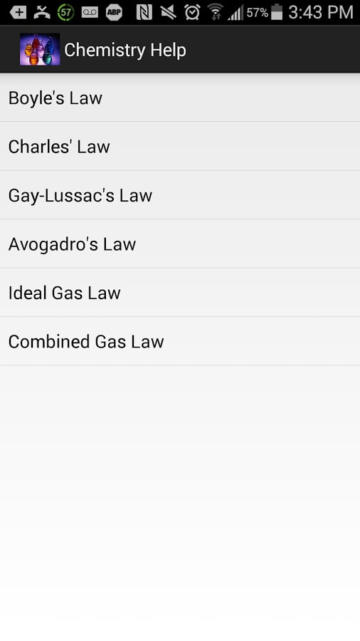 Chemistry Help: Gas Laws截图1