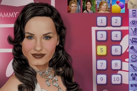 Demi Make Up & Dressing Game截图2