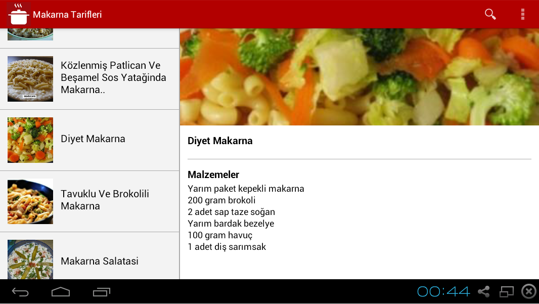 Makarna Tarifleri截图2