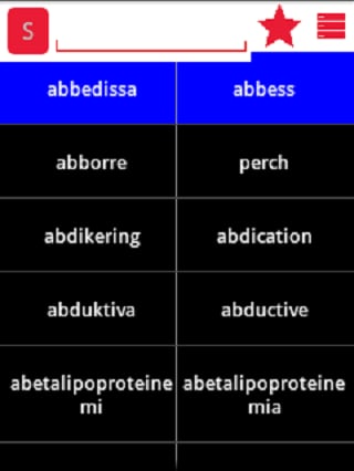 English Swedish Dictionary截图1