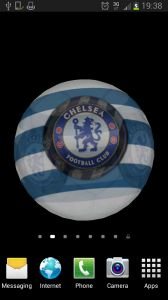 Ball 3D Chelsea LWP截图5