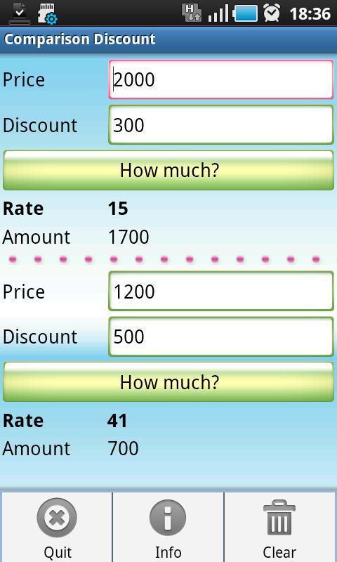 Comparison Discount截图1