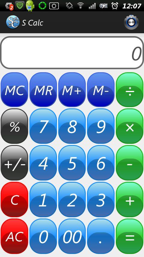 S Calc -Simple Calculator-截图1