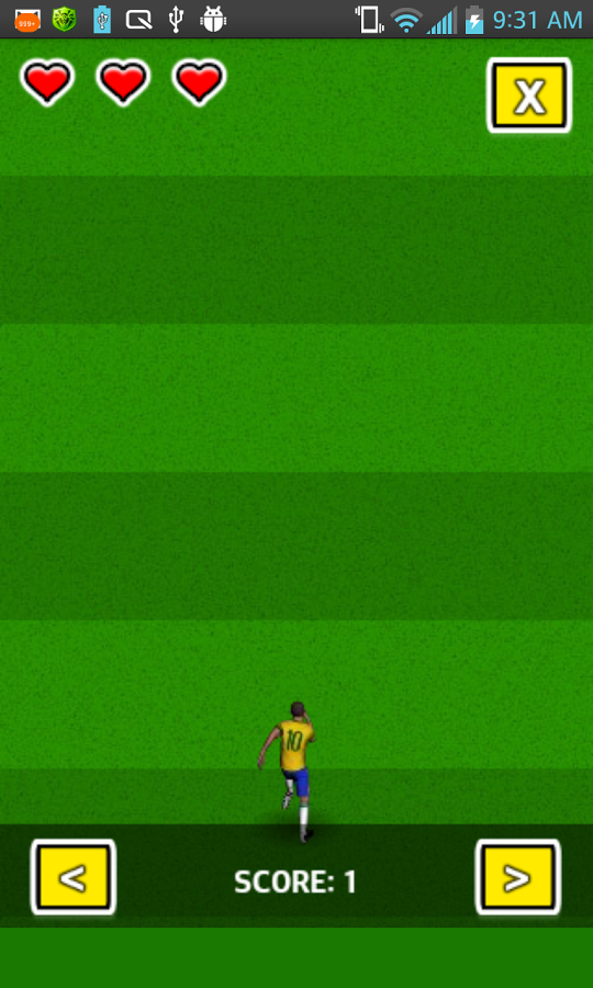 3D Football Game Free Runner截图1