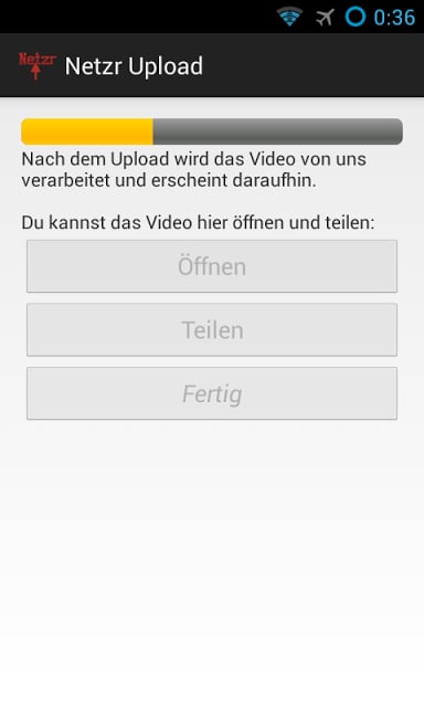 Netzr Upload - Videos uploaden截图1