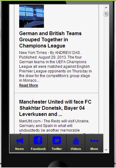 UEFA Champions League News截图1