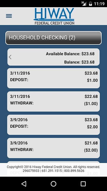 Hiway Federal Credit Union截图6