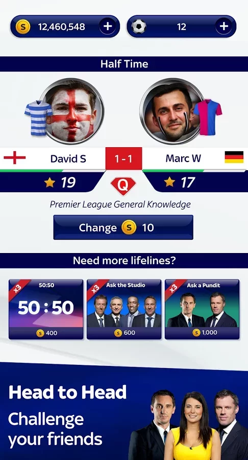 Sky Sports Soccer Quiz截图2