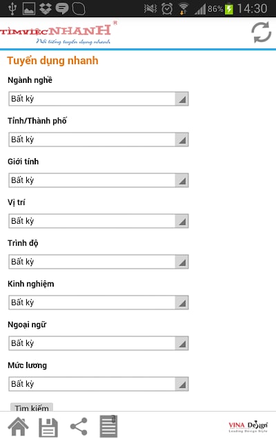 Tuyển Dụng - Tuyen Dung Nhanh截图1