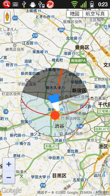 日の出日の入り地図截图2