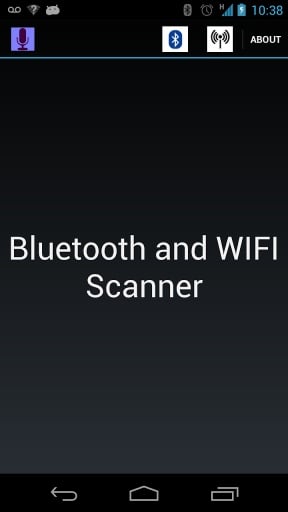 Bluetooth and WIFI Scanner截图1