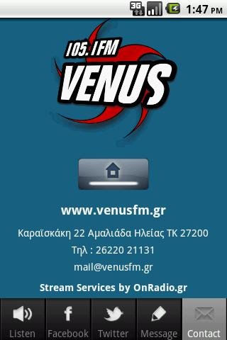 VENUS FM 105.1截图2