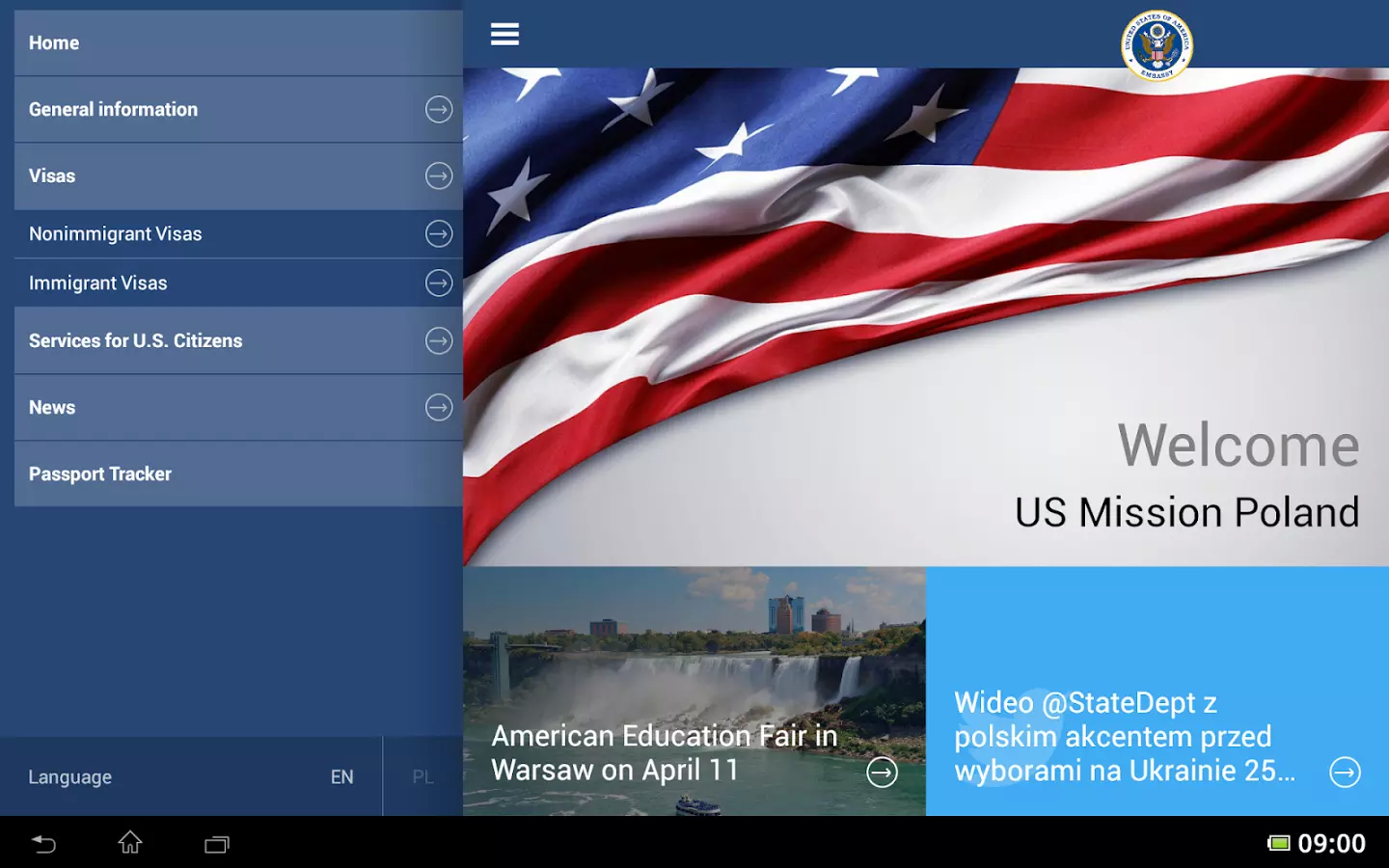 US Embassy Mobile截图1