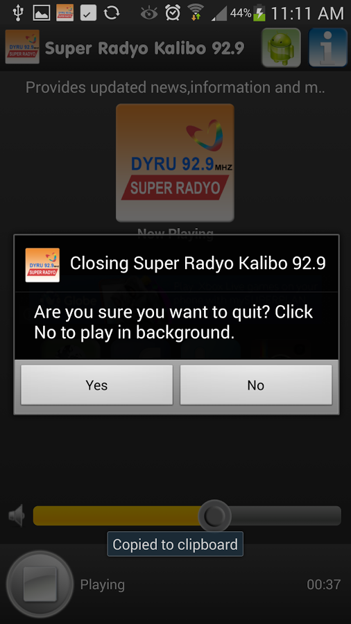 Super Radyo Kalibo 92.9 Mhz截图4