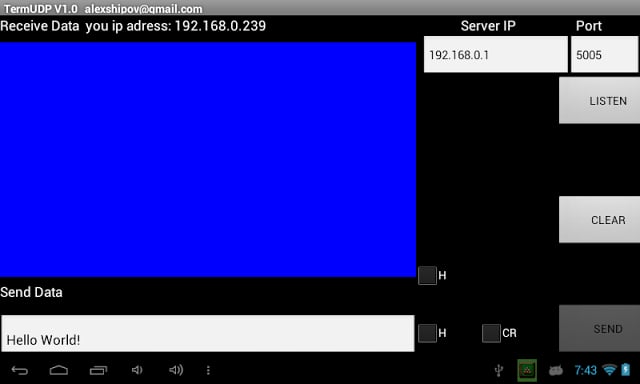 Terminal TermUDP截图2