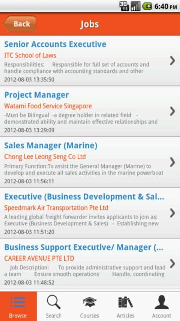 JobsCentral Job Search截图5