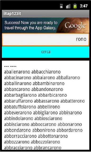 iRap123 italiano截图2