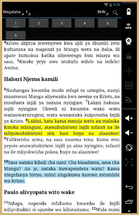 Swahili bible截图1