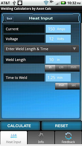 Welding Calculators by Axon Calc截图7