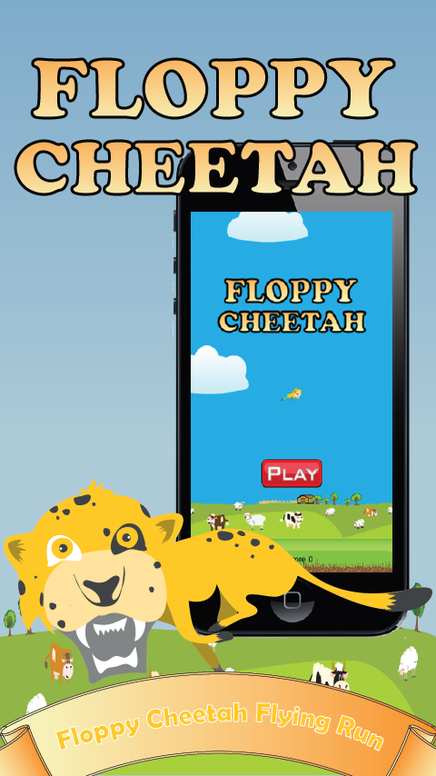 Floppy Cheetah Flying Run截图2