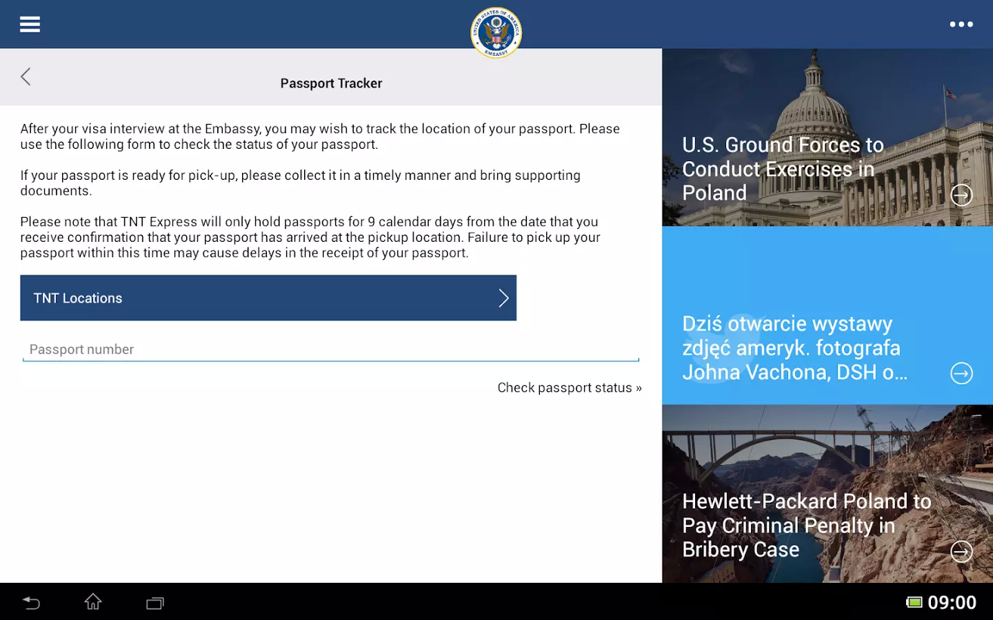 US Embassy Mobile截图3