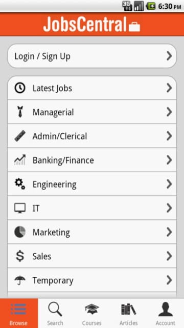 JobsCentral Job Search截图2