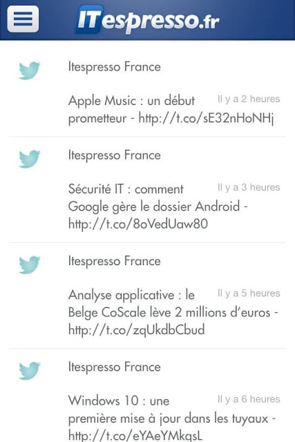 Actualit&eacute; Tech - ITespresso.fr截图1